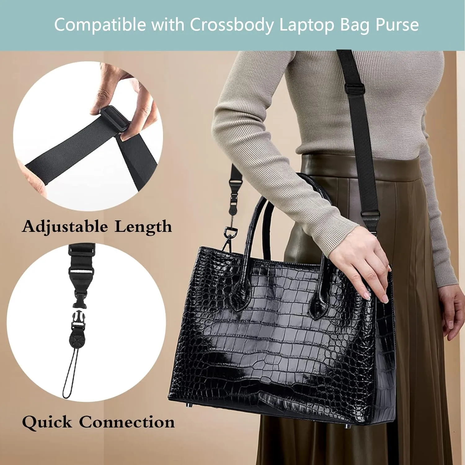 3 Pack Adjustable Shoulder Strap:Comfortable for iPad Strap Nylon Neck Lanyard for iPad/Samsung Tablet Case,Camera Binocular Crossbody Laptop Luggage Bag