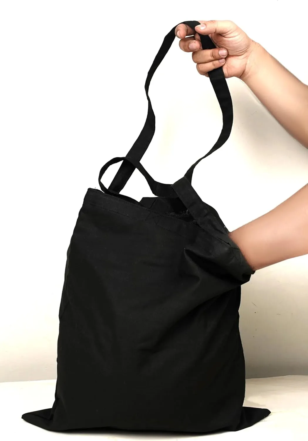 6 & 12 Pack Tote Bags - Reusable Shopping Bags for Women - 15 x 16