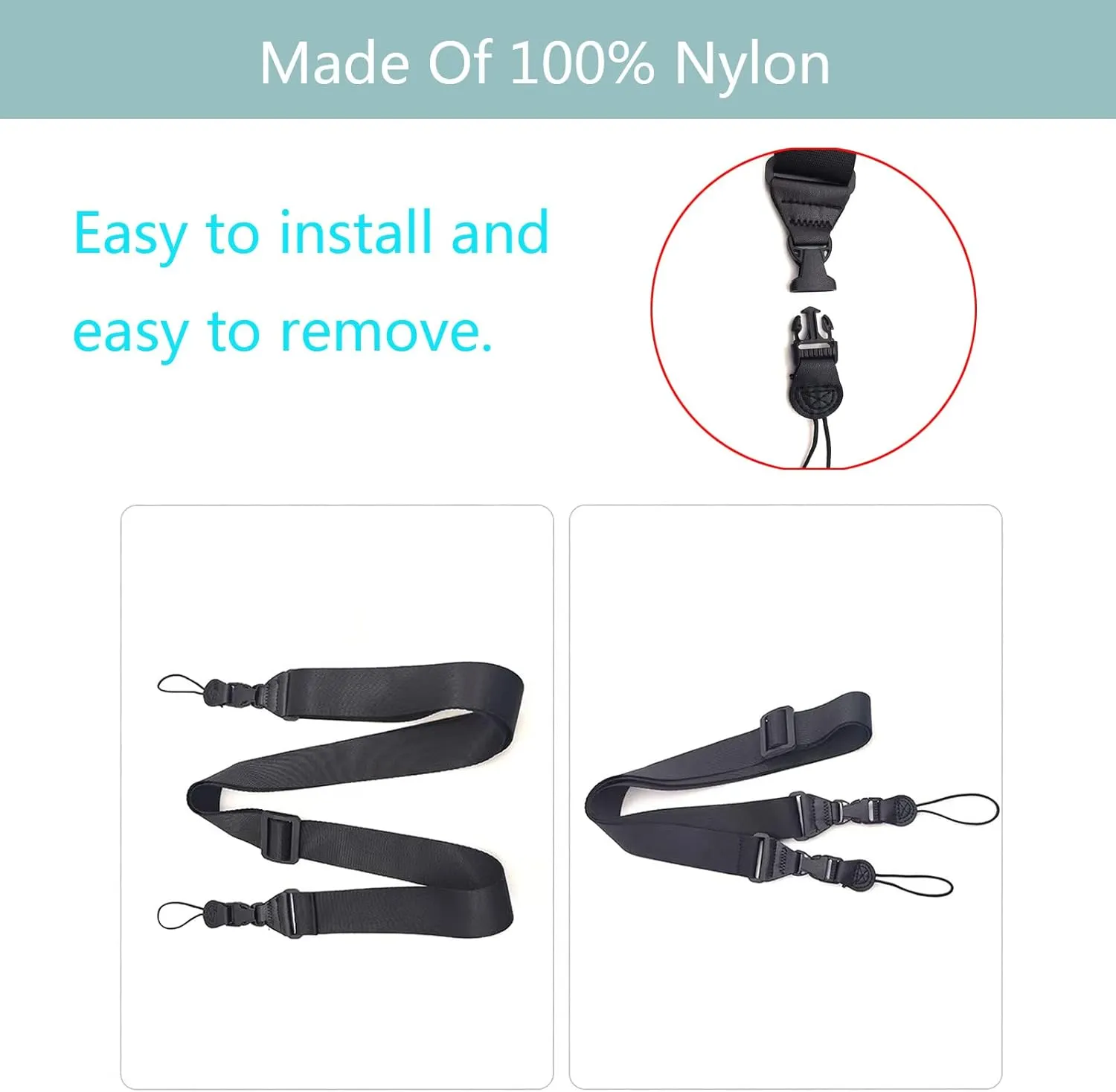 Adjustable Shoulder Strap:Comfortable for iPad Strap Nylon Neck Lanyard for iPad/Samsung Tablet Case,Camera Binocular Crossbody Laptop Luggage Bag