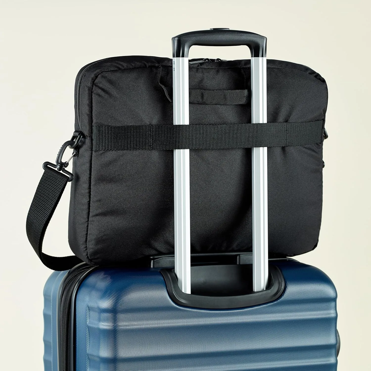 Amazon Basics Laptop Carrying Case Shoulder Strap, 17.3 inch, Black
