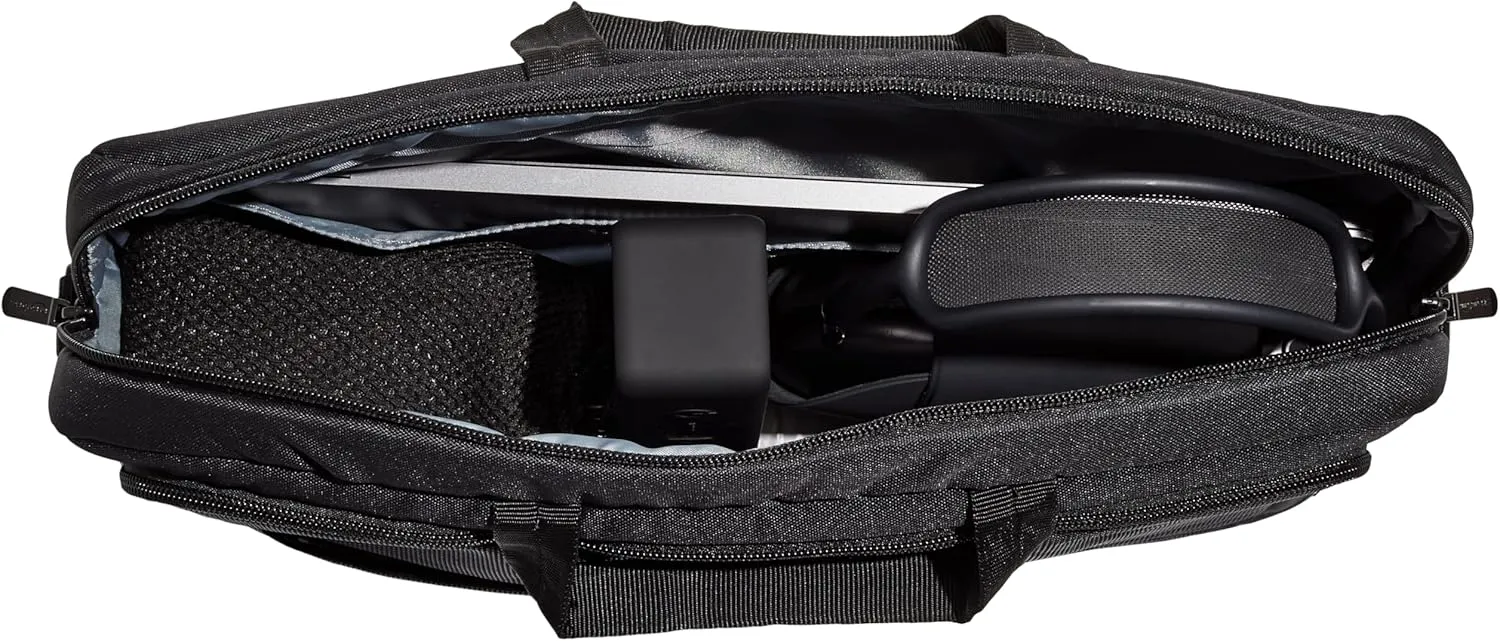 Amazon Basics Laptop Carrying Case Shoulder Strap, 17.3 inch, Black