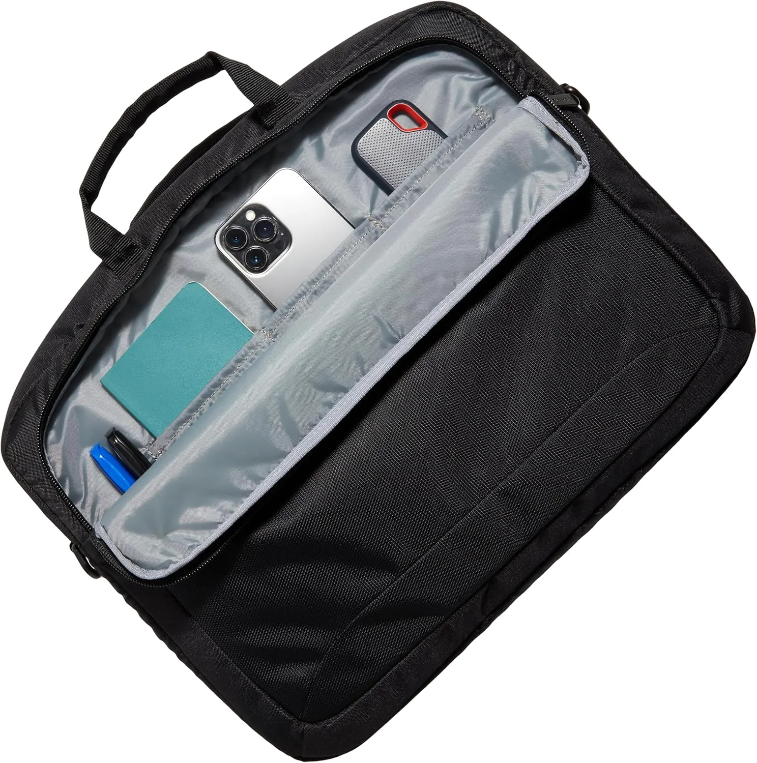 Amazon Basics Laptop Carrying Case Shoulder Strap, 17.3 inch, Black