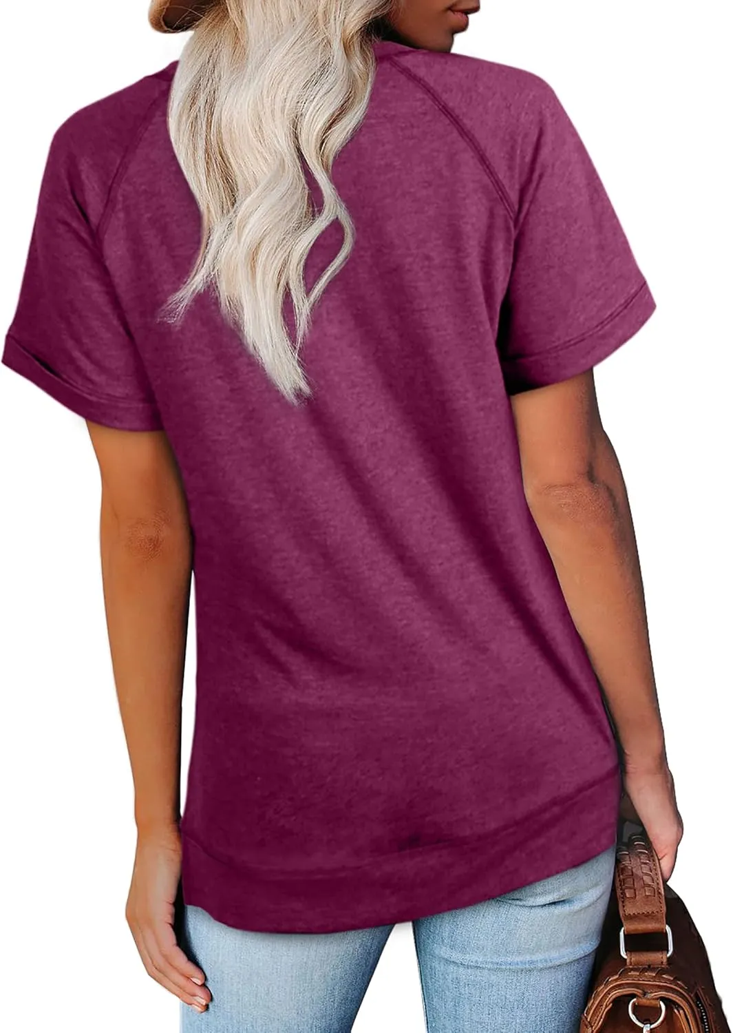 Aokosor Summer Tops for Women Casual 2025 Loose Fitting Outfits Workout