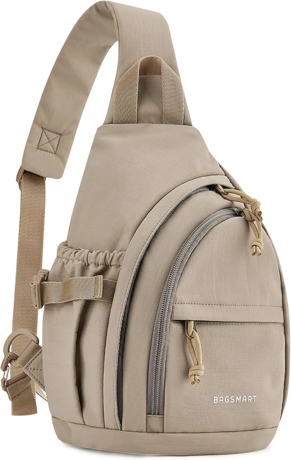 BAGSMART Small Crossbody Sling Backpack, Travel Casual Daypack Backpacks, Cross Body Chest Bag Backpack