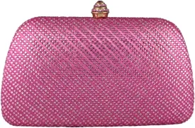 Boutique De FGG D Shape Women Crystal Evening Bags Formal Parties and Weddings Chic Clutch Purse Rhinestone Handbags, Mini