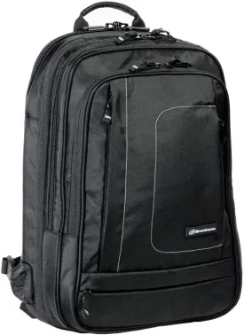 Brenthaven Metrolite Travel Backpack Fits 15.6 Inch Chromebooks, Laptops, Tablets, Plane Carry On Bag - Black, Durable, Rugged Protection from Impact and Compression