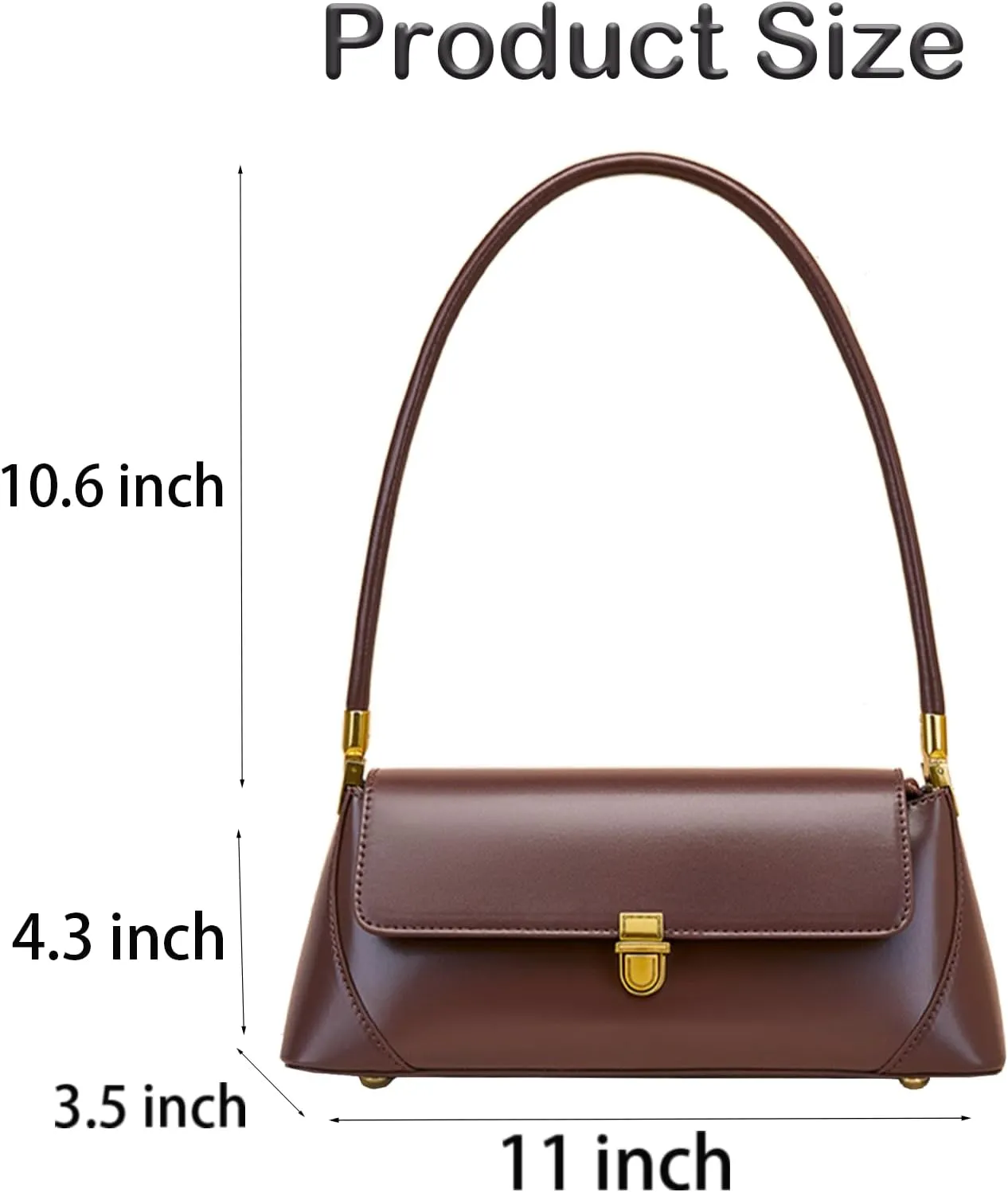 Brown Purses for Women Black Shoulder Purse Vintage Bags Trendy Women's Red Small Tote Handbags