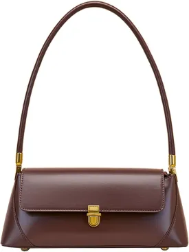 Brown Purses for Women Black Shoulder Purse Vintage Bags Trendy Women's Red Small Tote Handbags