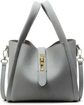 Bucket Bags for Women Vegan Leather Tote Bag Small Handbag Top Handle Bag Trendy Stachel Bag Crossbody Purse
