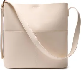 Bucket Hobo Bags for Women, Vegan Leather Crossbody Shoulder Purse and Large Handbags