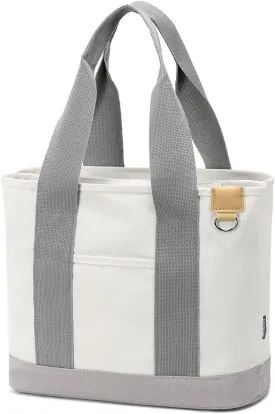 Canvas Tote Bag for Women,Shoulder Bag,Tote Bag with Zipper Canvas Handbag Travel Bags with Keychain