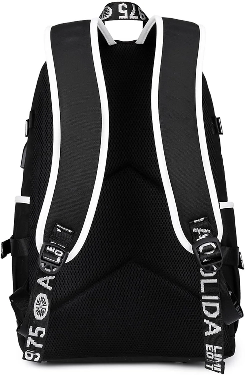 Captain Underpants Casual Bookbag Lightweight Sturdy Travel Knapsack Multi-pocket USB Bagpack for Outdoors,Hiking
