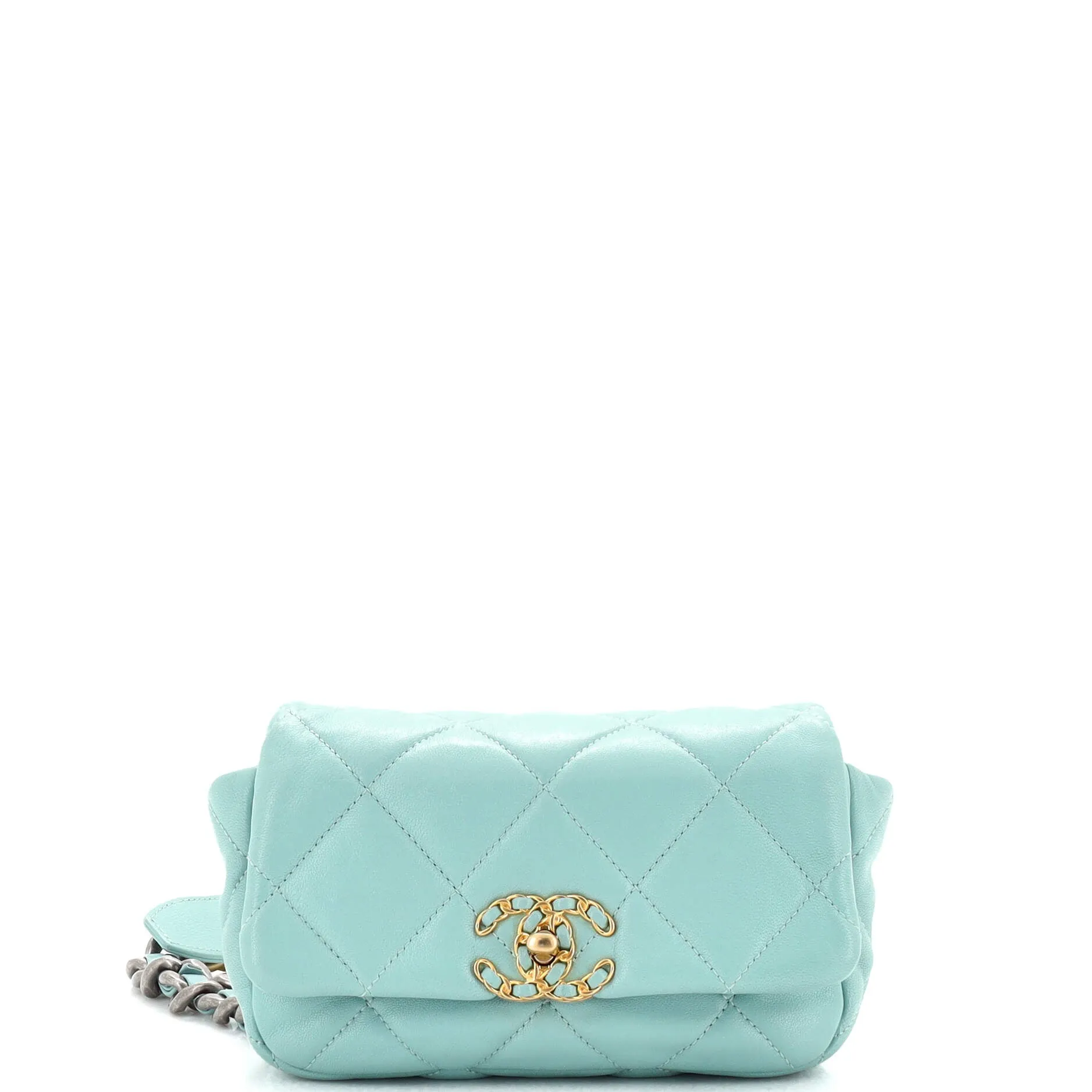 CHANEL 19 Belt Bag Quilted Leather