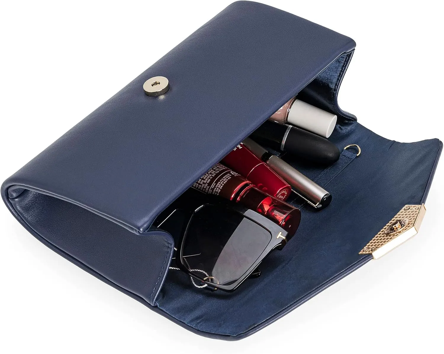 CHARMING TAILOR PU Clutch Purse for Women Evening Bag Chic Clutch Handbag for Special-occasion