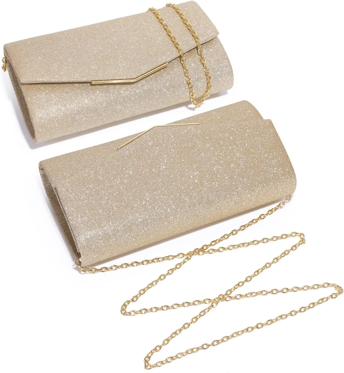 Clutch Purses For Women Evening Bags Shining Envelope Handbags Shoulder Crossbody bag for Women Wedding Party Prom
