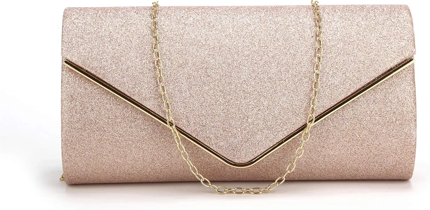 Clutch Purses For Women Evening Bags Sparkling Shoulder Envelope Party Cross Body Handbags