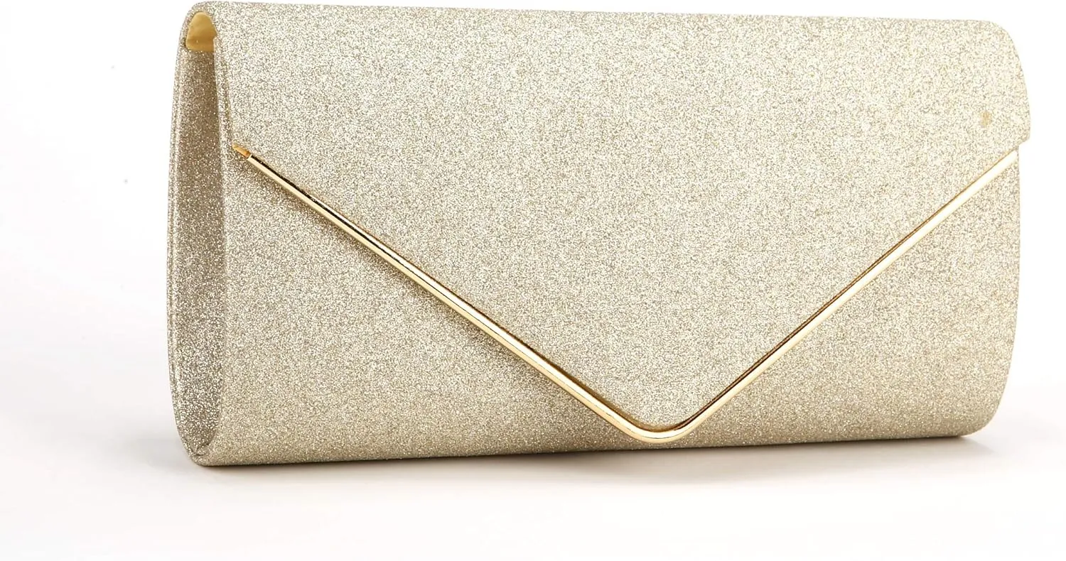 Clutch Purses For Women Evening Bags Sparkling Shoulder Envelope Party Cross Body Handbags