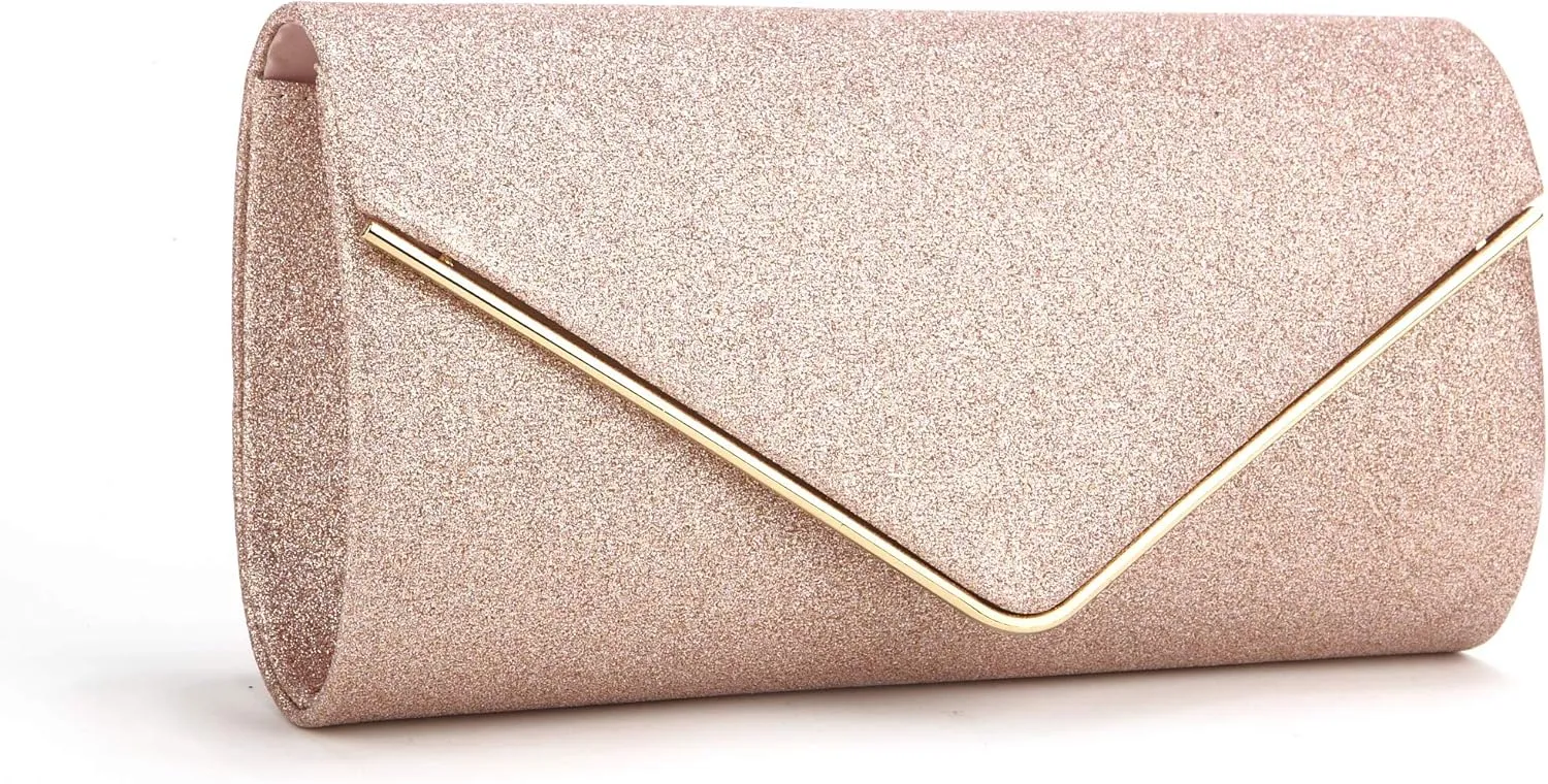 Clutch Purses For Women Evening Bags Sparkling Shoulder Envelope Party Cross Body Handbags