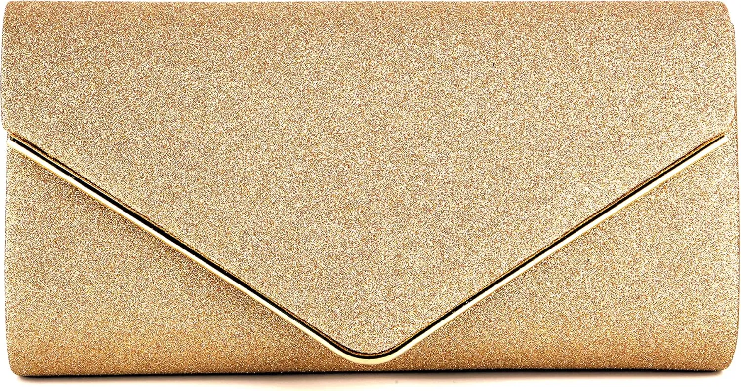 Clutch Purses For Women Evening Bags Sparkling Shoulder Envelope Party Cross Body Handbags