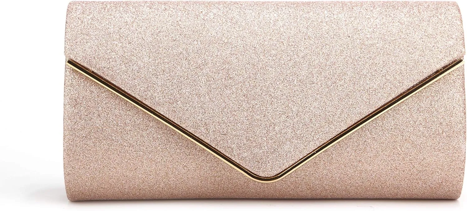 Clutch Purses For Women Evening Bags Sparkling Shoulder Envelope Party Cross Body Handbags