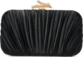 Clutch Purses for Women Evening/Wedding Chic Woven Bag Formal PU Leather Purse Designer Handbags for Women