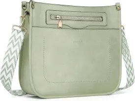 Crossbody Bags for Women 7-Pockets Purses for Women Vegan Leather Hobo Bag Shoulder Bag Handbags with Ajustable Strap