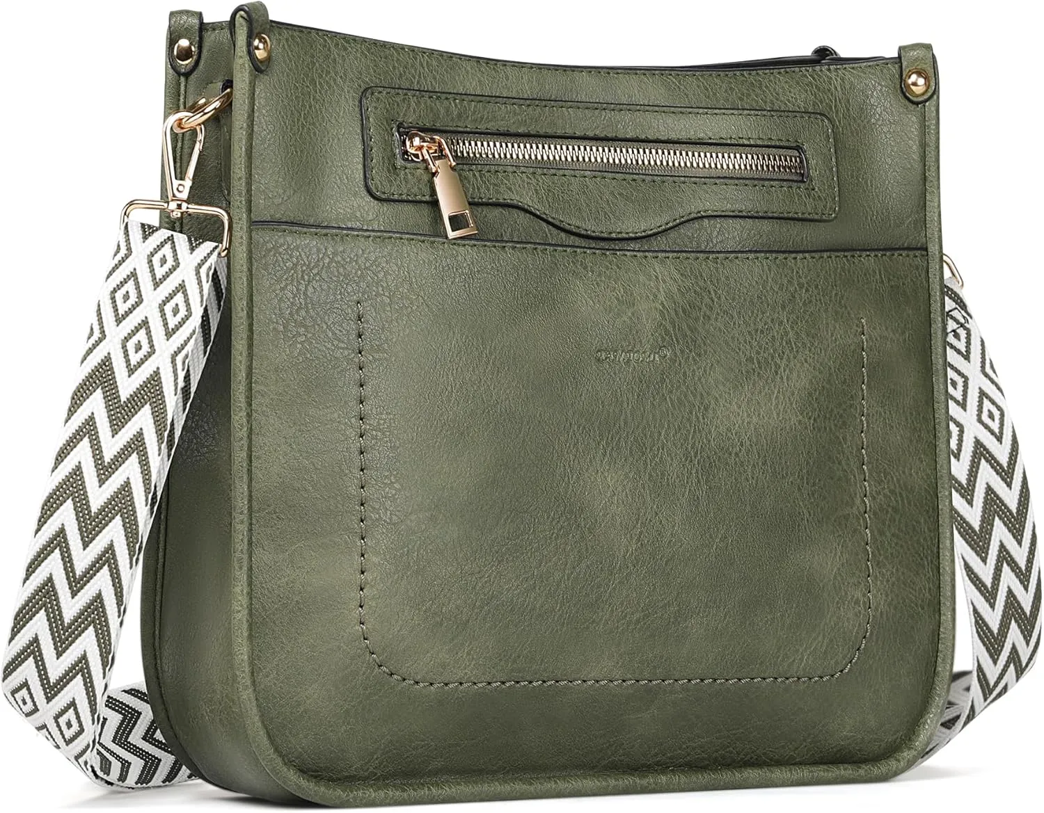 Crossbody Bags for Women 7-Pockets Purses for Women Vegan Leather Hobo Bag Shoulder Bag Handbags with Ajustable Strap