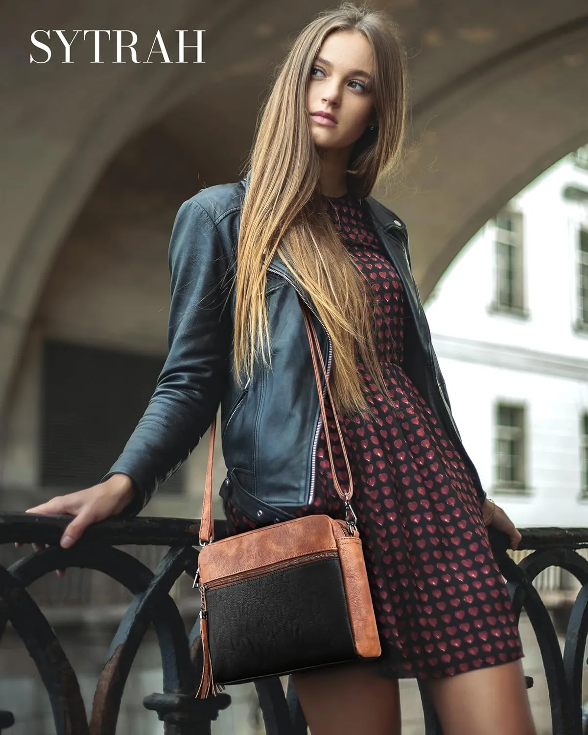 Crossbody Bags for Women, Crossbody Purse Soft Leather Purses for Women Shoulder Handbags with Tassel