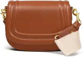 Crossbody Bags For Women-Custom Personalized Initial Embroidered Vegan Leather small Shoulder Bag