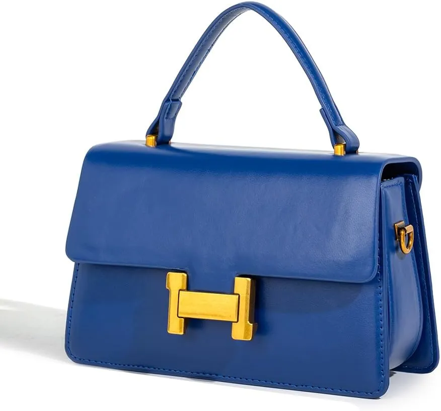 Designer Satchel Purses For Women, Small Cute Crossbody Handbag, Ladies Vegan Leather Top Handle Bags