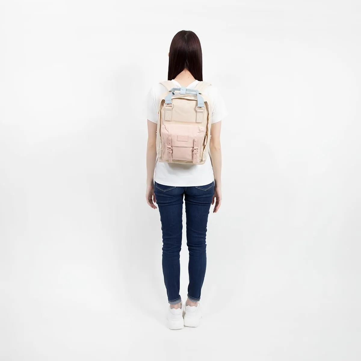 Doughnut Travel Laptop Backpack, Slim Durable Daypack Backpacks, Water Resistant Computer 16L Bag for Men & Women Fits 14 Inch Notebook(NT HAZY X SOFT SUNRISE)