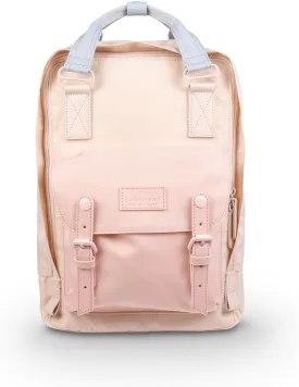 Doughnut Travel Laptop Backpack, Slim Durable Daypack Backpacks, Water Resistant Computer 16L Bag for Men & Women Fits 14 Inch Notebook(NT HAZY X SOFT SUNRISE)
