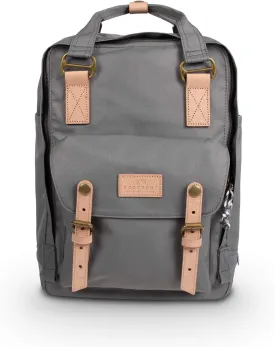 Doughnut Travel Laptop Backpack, Slim Durable Reborn Series Daypack Backpacks, Water Resistant College School Computer Bag for Men & Women Fits 14 Inch Notebook(Dark Grey)