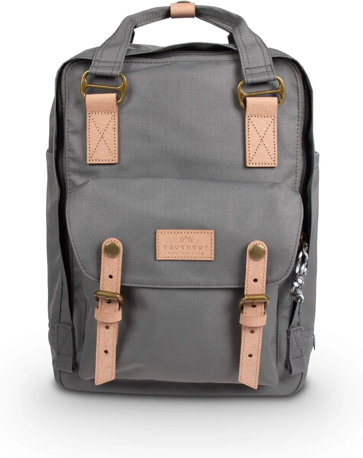 Doughnut Travel Laptop Backpack, Slim Durable Reborn Series Daypack Backpacks, Water Resistant College School Computer Bag for Men & Women Fits 14 Inch Notebook(Dark Grey)