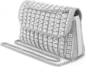 Evening Bag Clutch Purses for Women Shoulder Bag Crossbody Bag Purses Handbag Crystals Rhinestone Clutch Purse