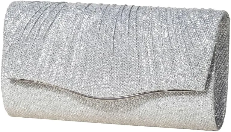 Evening Clutch Purses for Women Crossbody Shoulder Envelope Bag Sparkling Evening Bag Handbags for Formal Wedding Party Prom