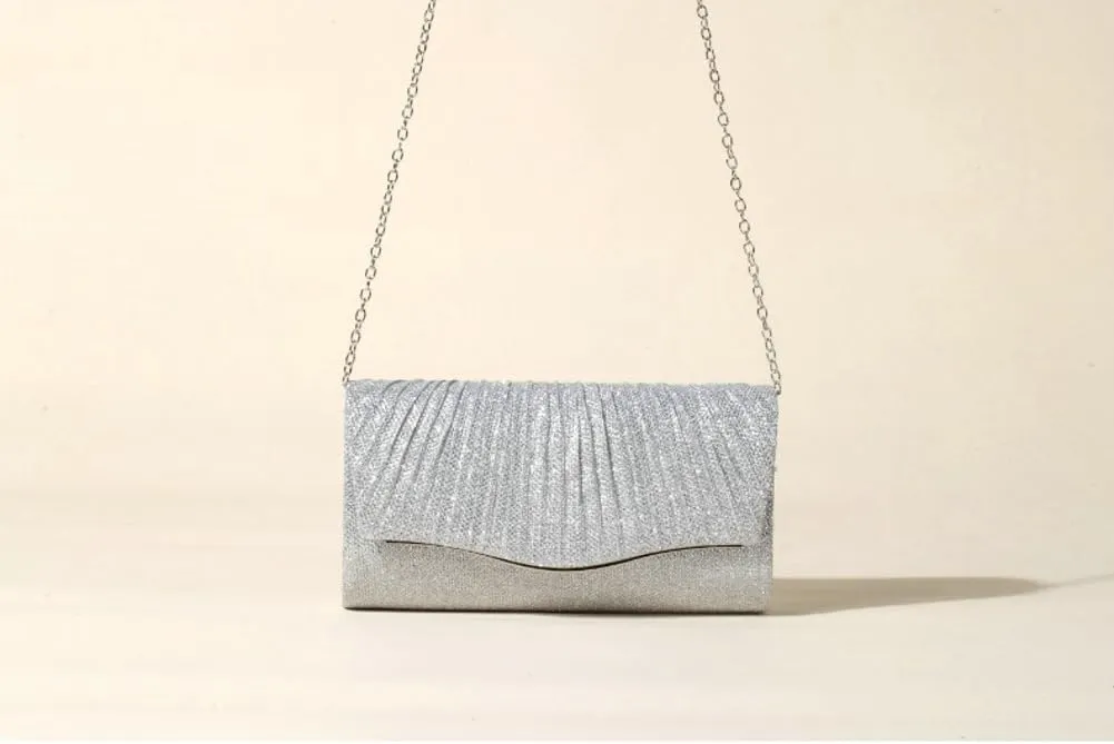 Evening Clutch Purses for Women Crossbody Shoulder Envelope Bag Sparkling Evening Bag Handbags for Formal Wedding Party Prom