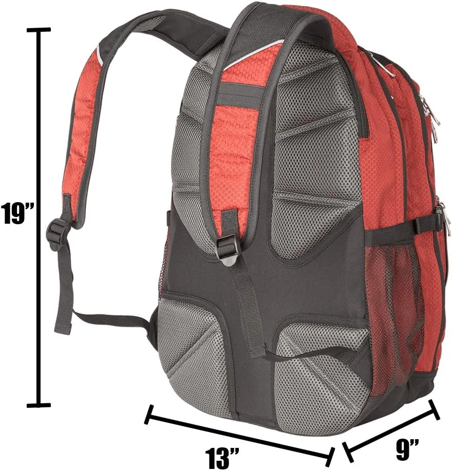 Exos Commuter Backpack - 29L Padded Laptop Backpack for Work - Backpack with Laptop Compartment - Fits Up To 17" Computers