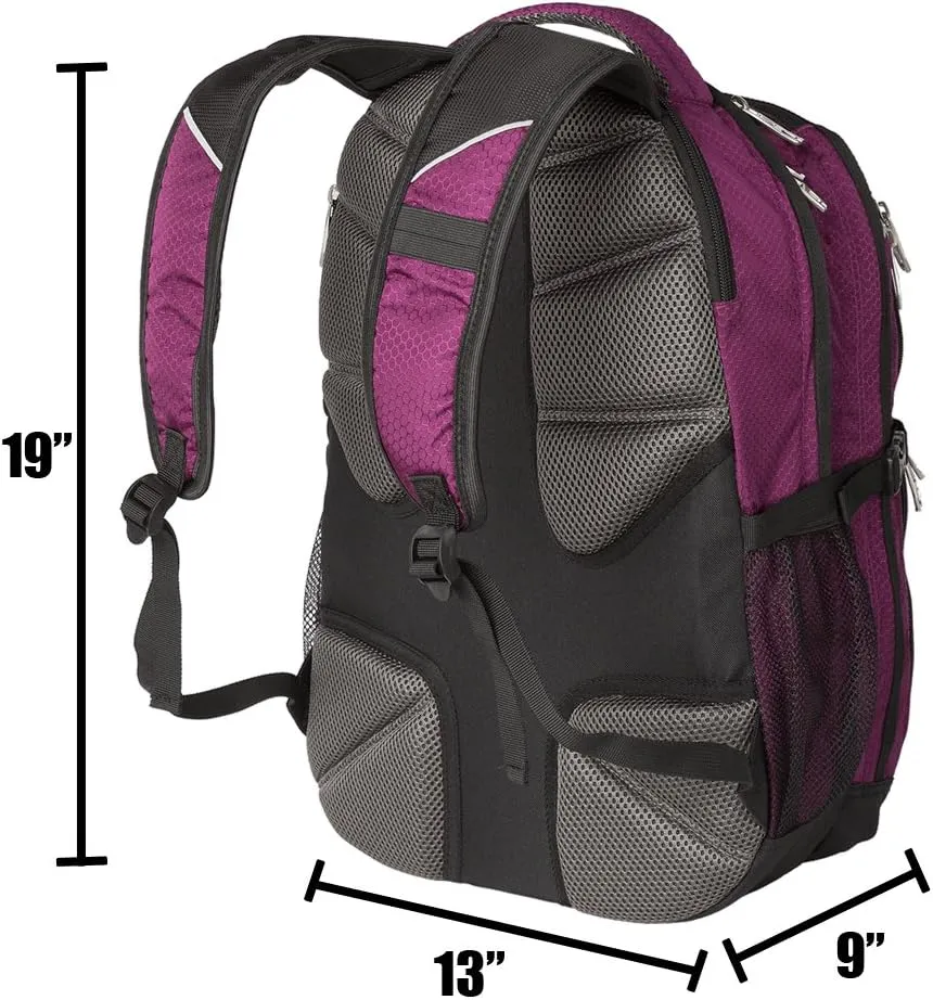 Exos Commuter Backpack - 29L Padded Laptop Backpack for Work - Backpack with Laptop Compartment - Fits Up To 17" Computers