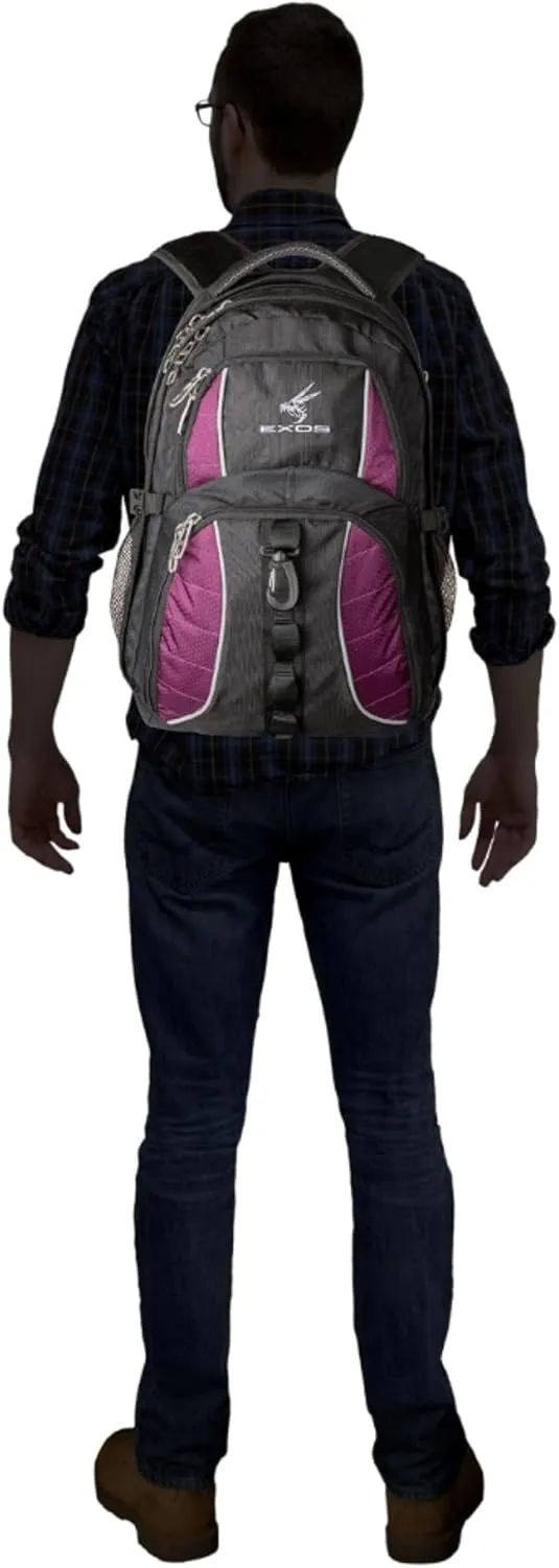 Exos Commuter Backpack - 29L Padded Laptop Backpack for Work - Backpack with Laptop Compartment - Fits Up To 17" Computers
