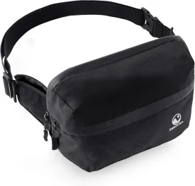 Fanny Pack for Men & Women  Waterproof Fanny Pack & Belt Bag  Stylish Cross Body Bag for Travel, Hiking & Everyday Use  Lightweight & Durable Belt Bag for Women & Men (Black)