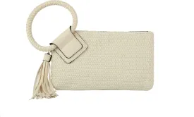 Fashion Clutch Wristlet Evening Bags Purse Wallet For Women Vegan Leather by Metro Muse