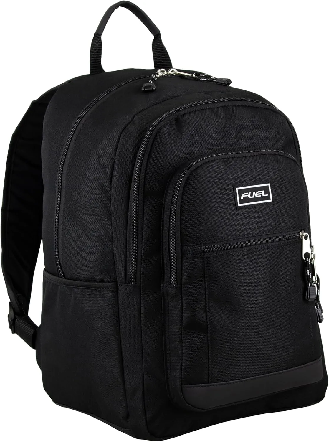 FUEL Laptop Durable Hiking Travel Commuter Carry On Casual Daypack Classic Bag Backpack, Black