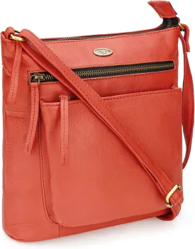 Genuine Leather Crossbody Bags for Women, Premium Handmade Leather Purses - Shoulder Handbags, Adjustable Strap