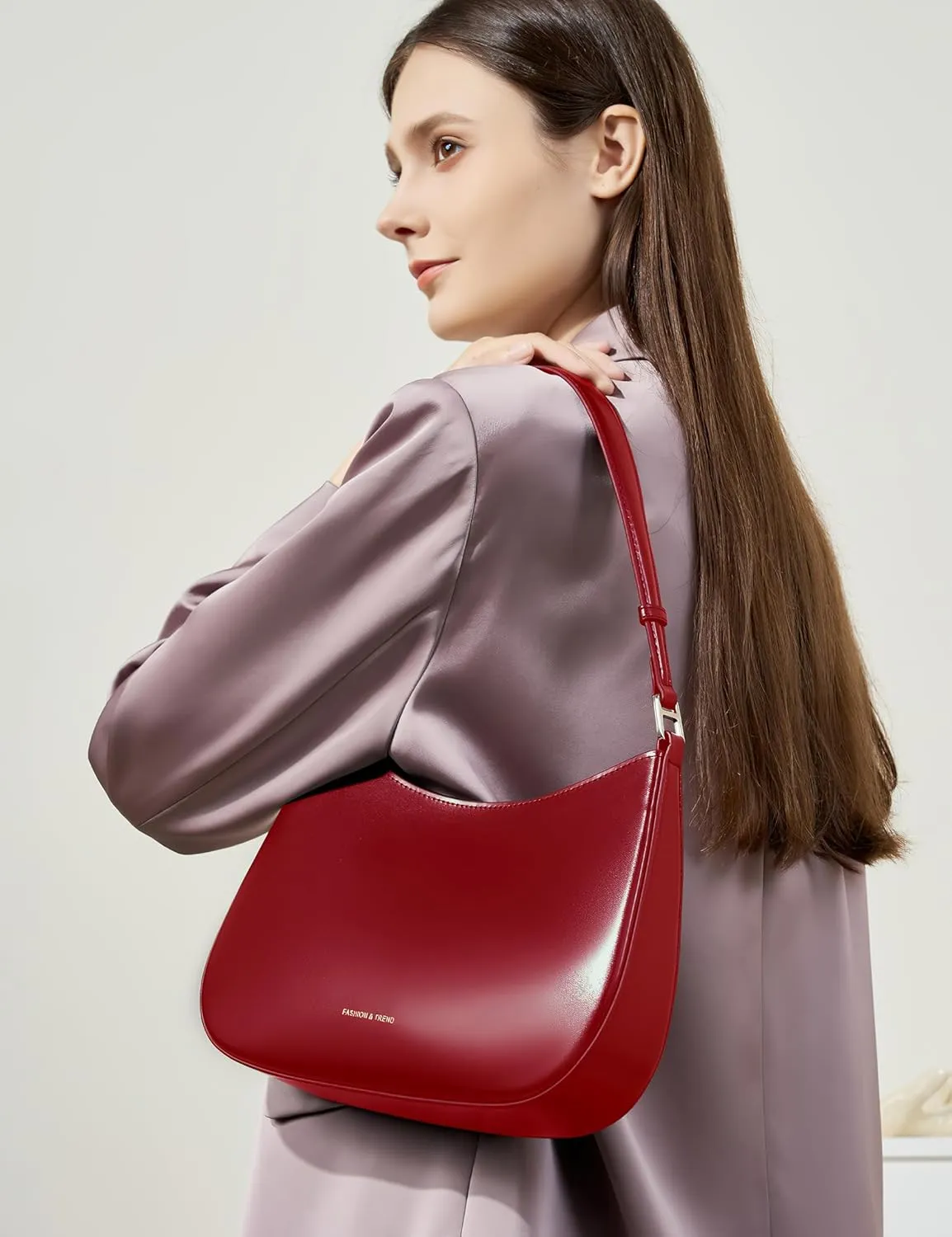 Genuine Leather Shoulder Bag for Women Crossbody Bags Womens Small Handbags Leather Purses