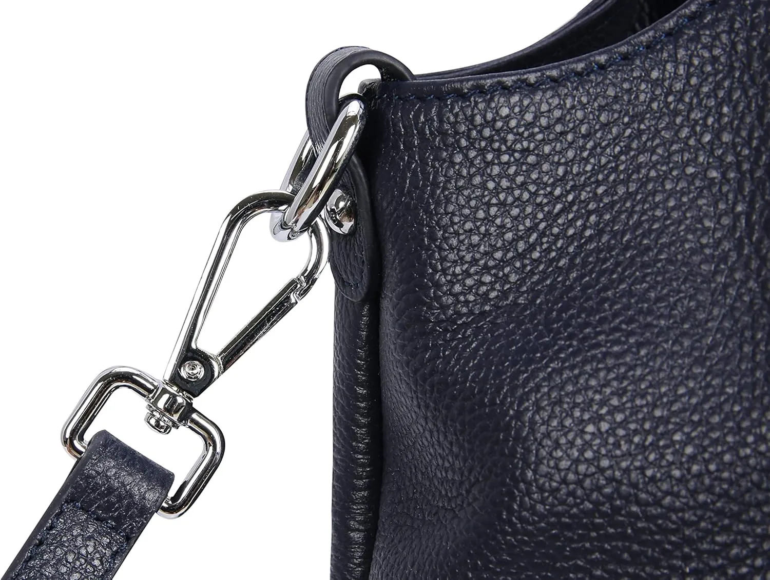 Iswee Genuine Leather Shoulder Bags Purses and Handbags for Women Satchel Designer Cross Body Hobo Medium Size Tote
