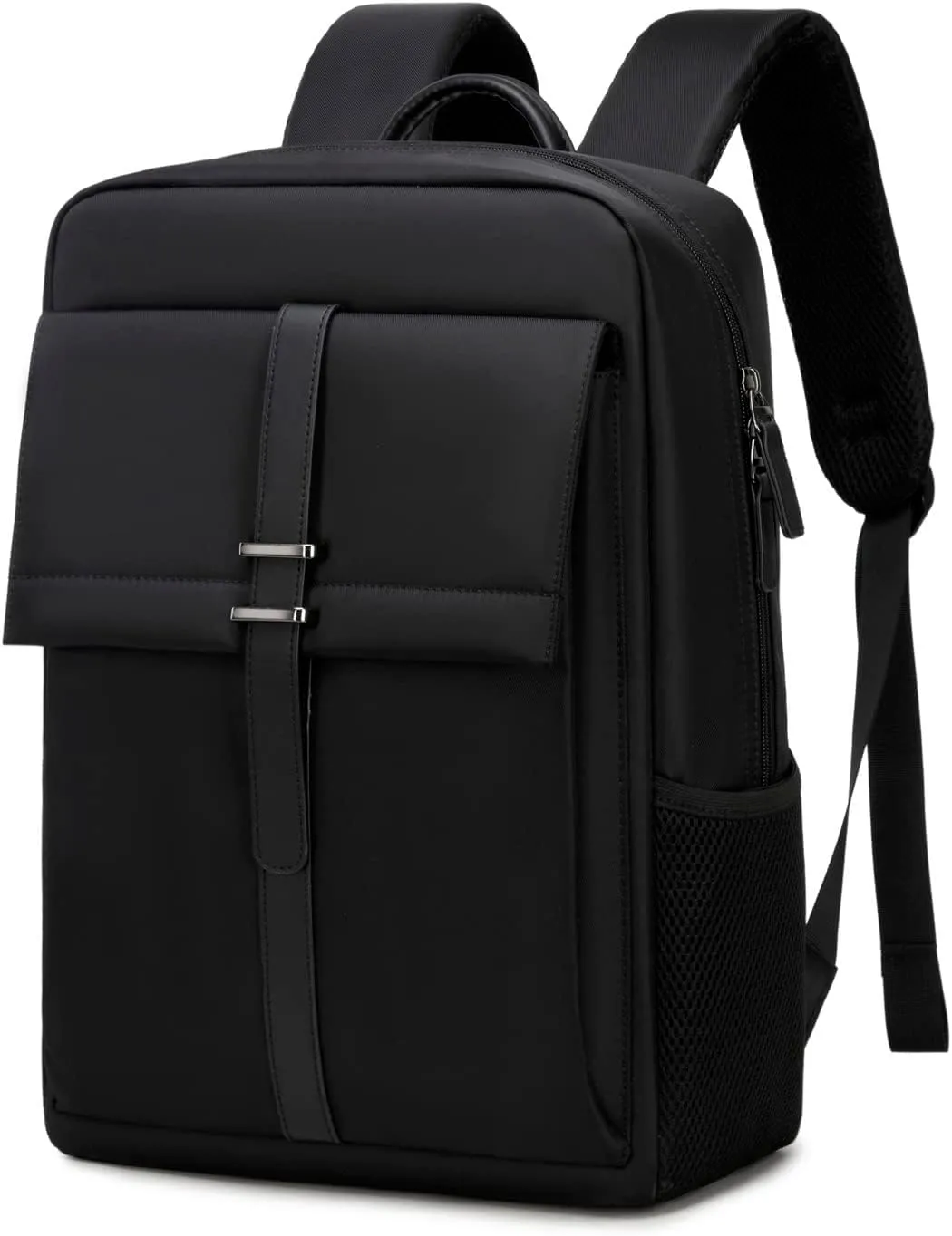 Laptop Backpack for Men Women, 17.3 inch Travel Computer Bag with Water-Resistant, Large Capacity, Lightweight Backpack for Work Business Office College, Black