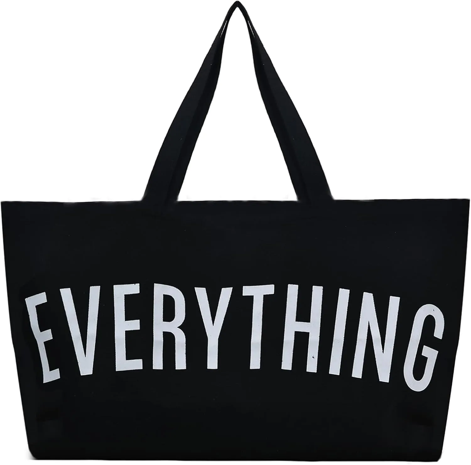 Large Canvas Tote Bag Reusable Grocery Bags Shopping Bags for Women Foldable Extra Large Everything Bag