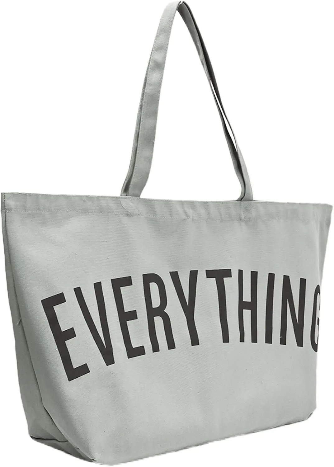 Large Canvas Tote Bag Reusable Grocery Bags Shopping Bags for Women Foldable Extra Large Everything Bag