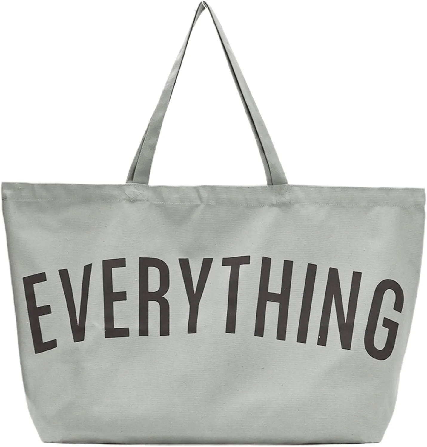 Large Canvas Tote Bag Reusable Grocery Bags Shopping Bags for Women Foldable Extra Large Everything Bag